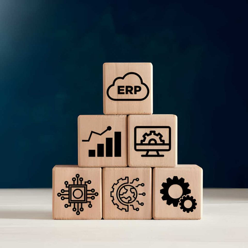 Dashboard of Njere ERP