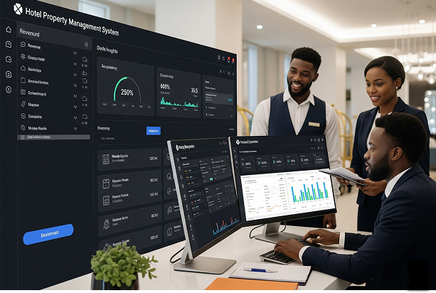 Hotel Property Management System Dashboard